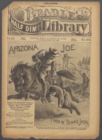Large Thumbnail For Beadle's Half Dime Library 495 - Arizona Joe , the Boy Pard Of Texas Jack