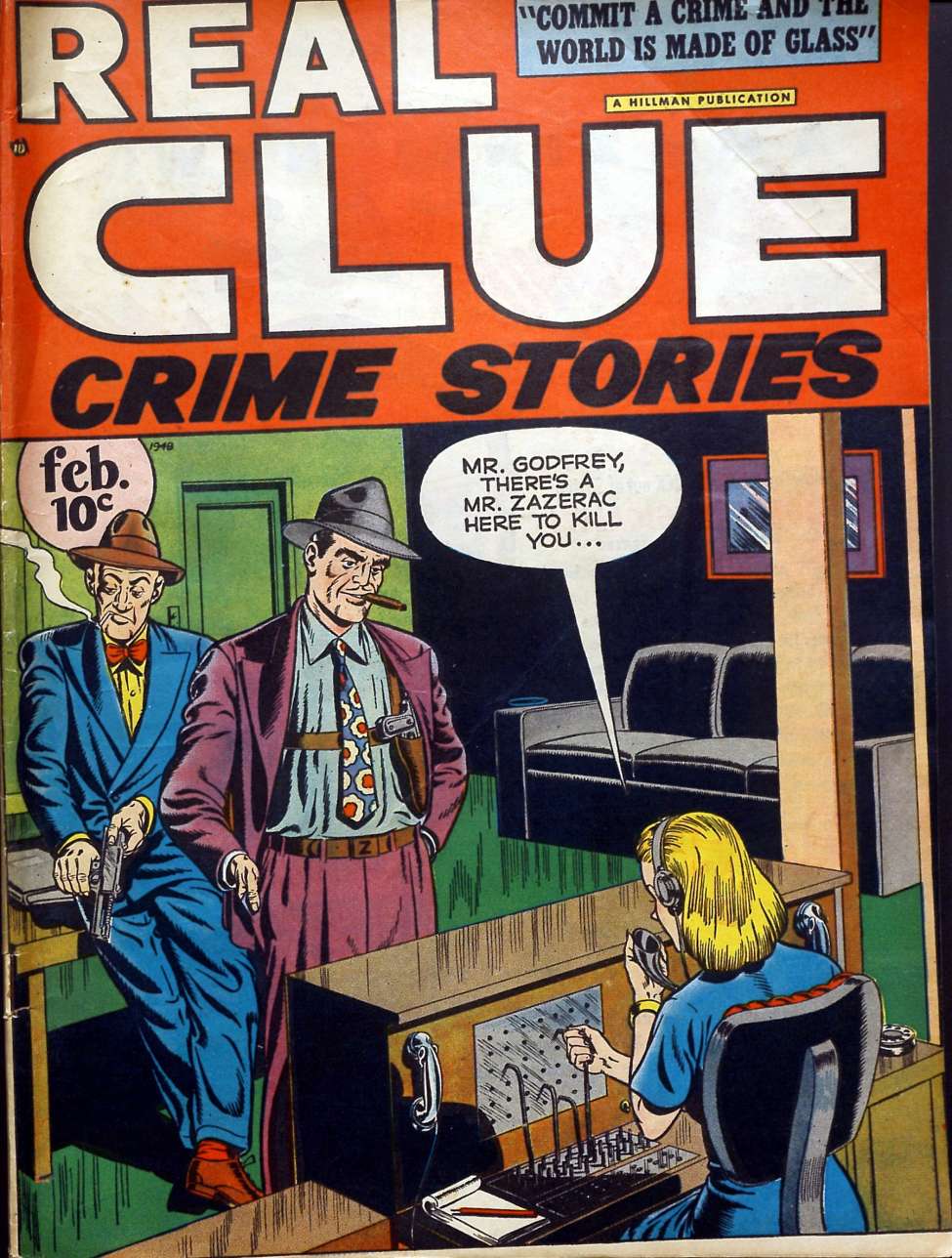 Book Cover For Real Clue Crime Stories v2 12
