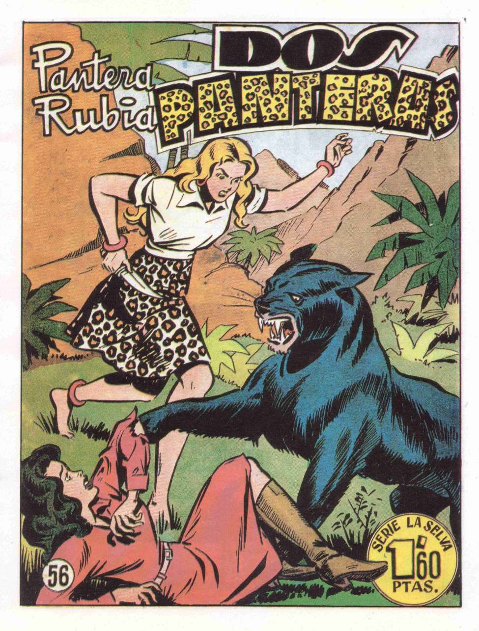Book Cover For Pantera Rubia 44 - Dos Panteras