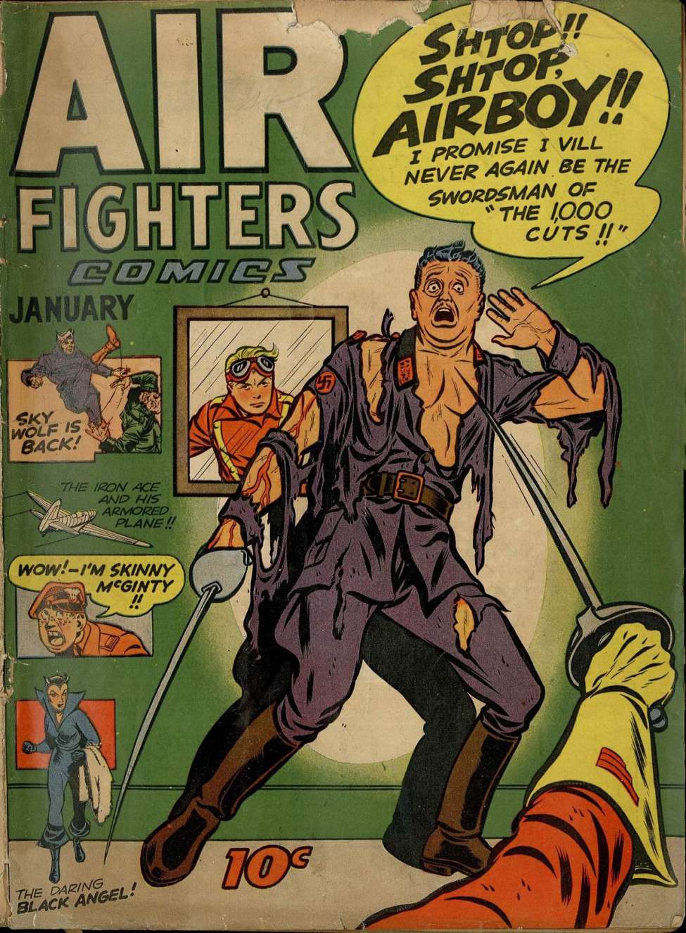 Comic Book Cover For Air Fighters Comics v2 4