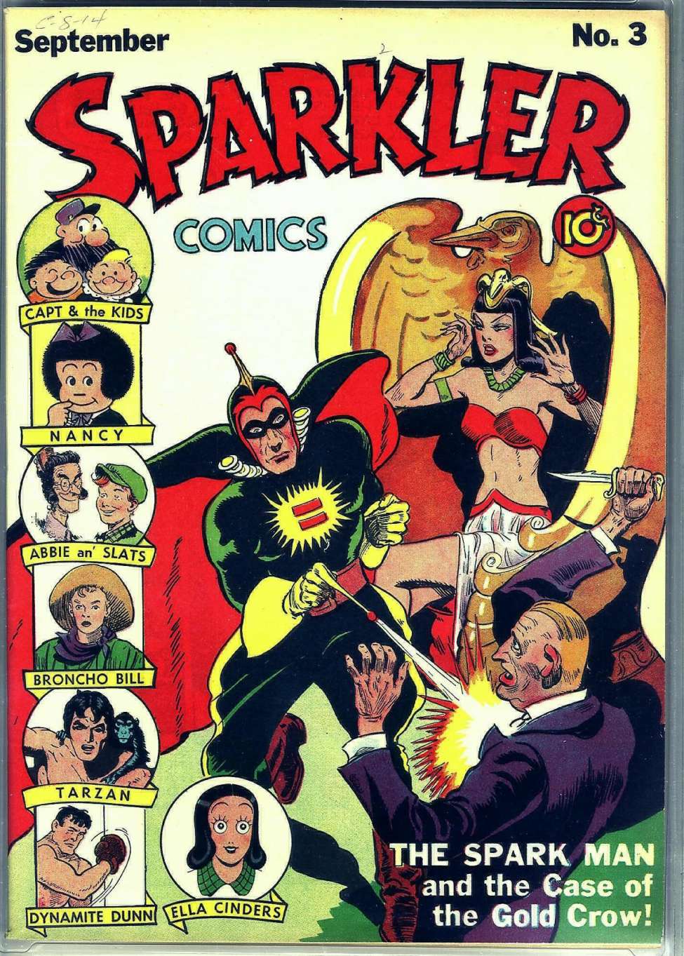 Book Cover For Sparkler Comics 3