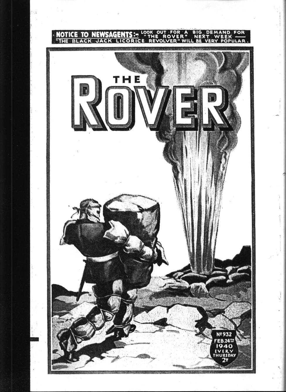 Book Cover For The Rover 932