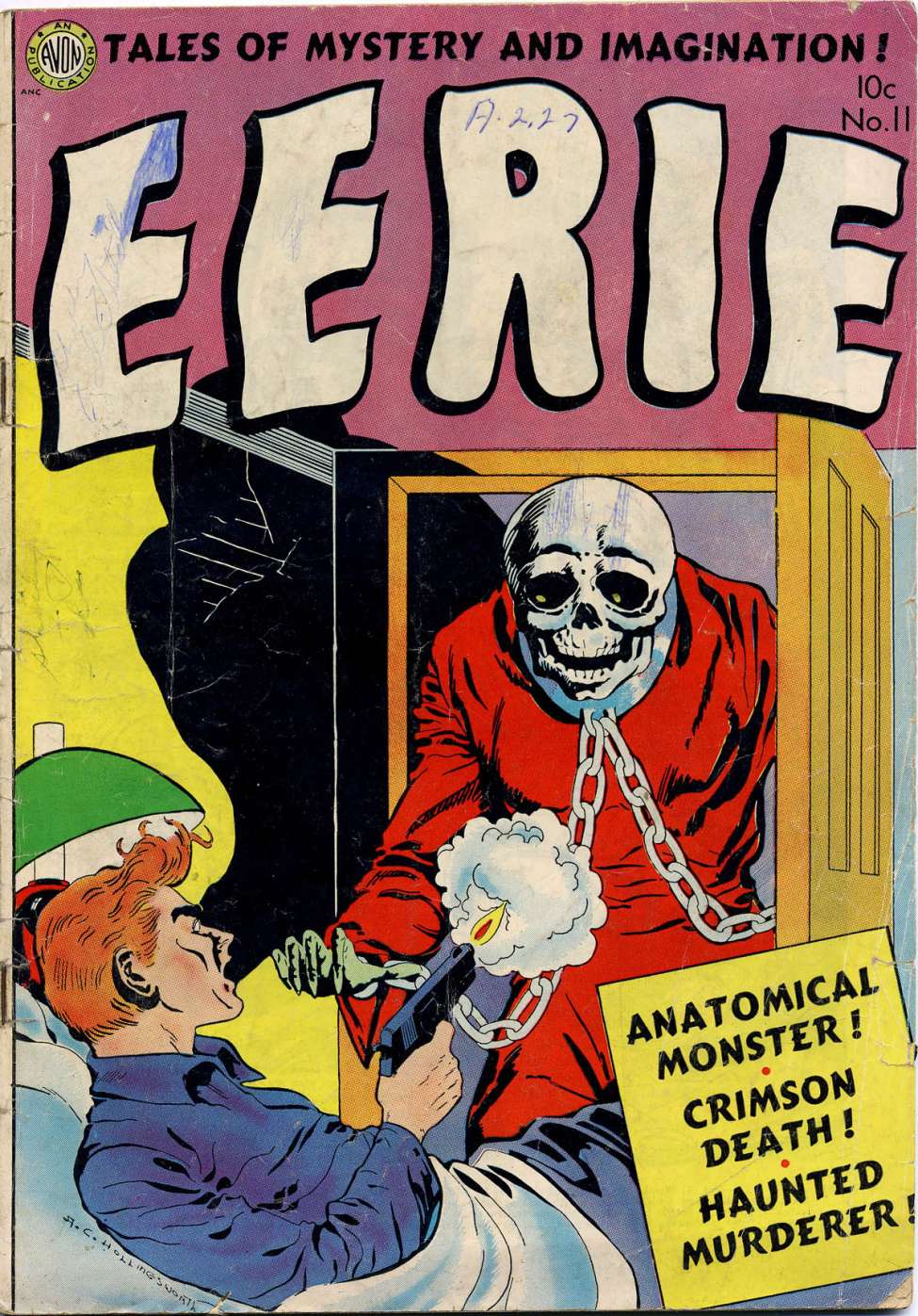 Comic Book Cover For Eerie 11