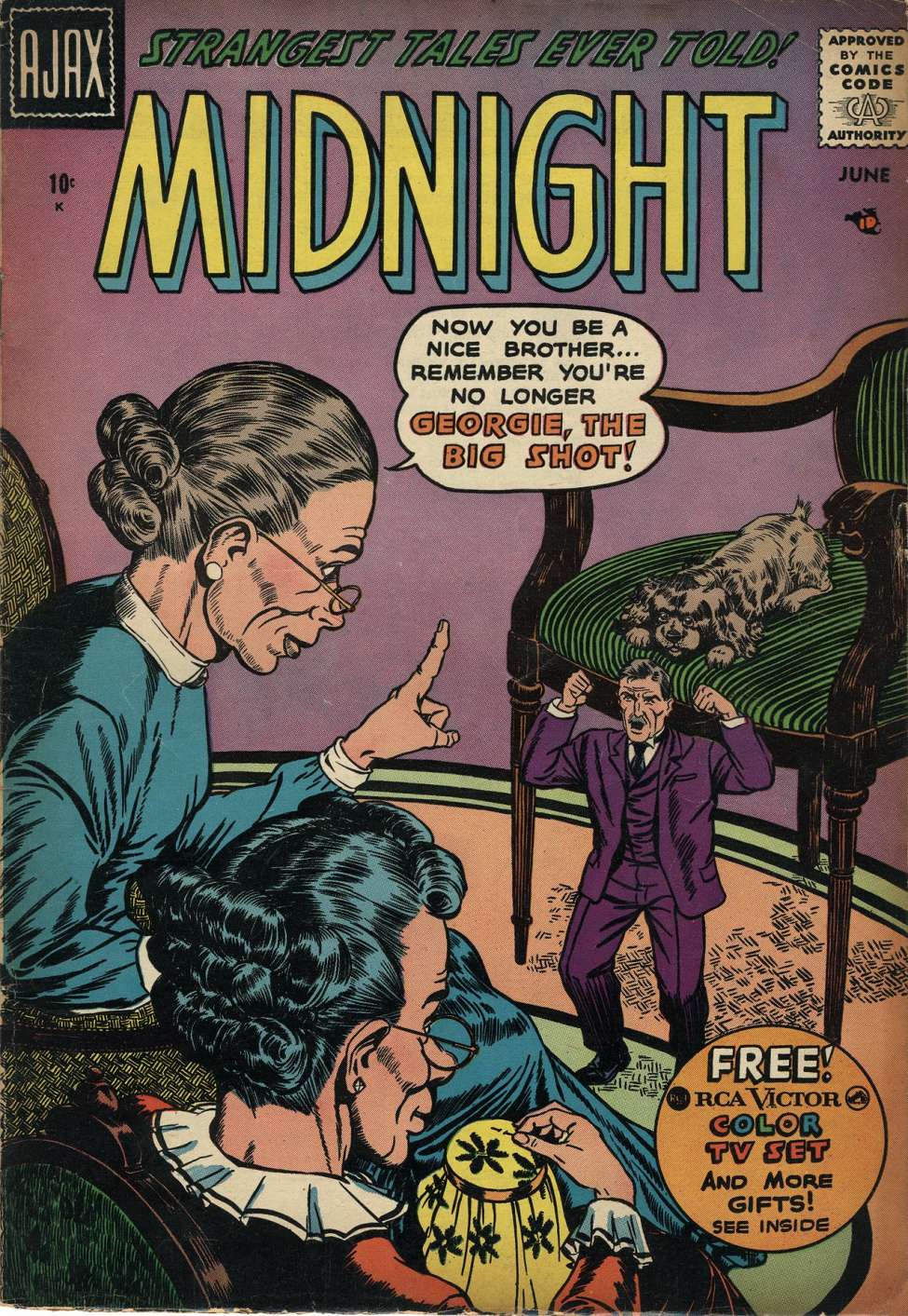 Comic Book Cover For Midnight 6