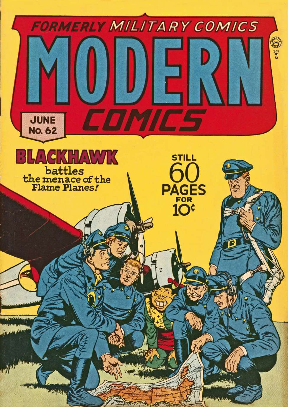 Comic Book Cover For Modern Comics 62 - Version 2