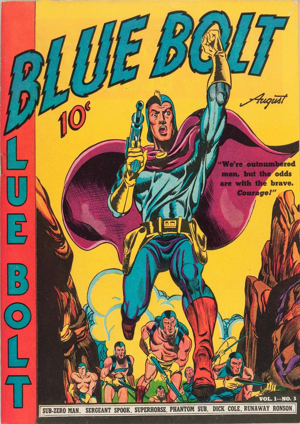 Book Cover For Blue Bolt v1 3 - Version 1