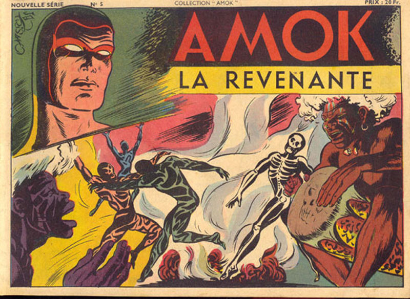 Comic Book Cover For Amok 5 - La Revenante