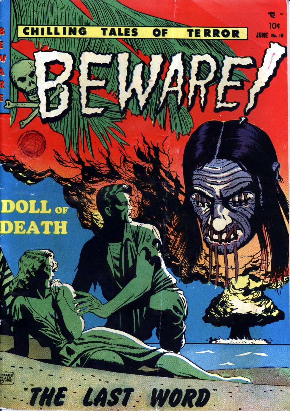 Comic Book Cover For Beware 10