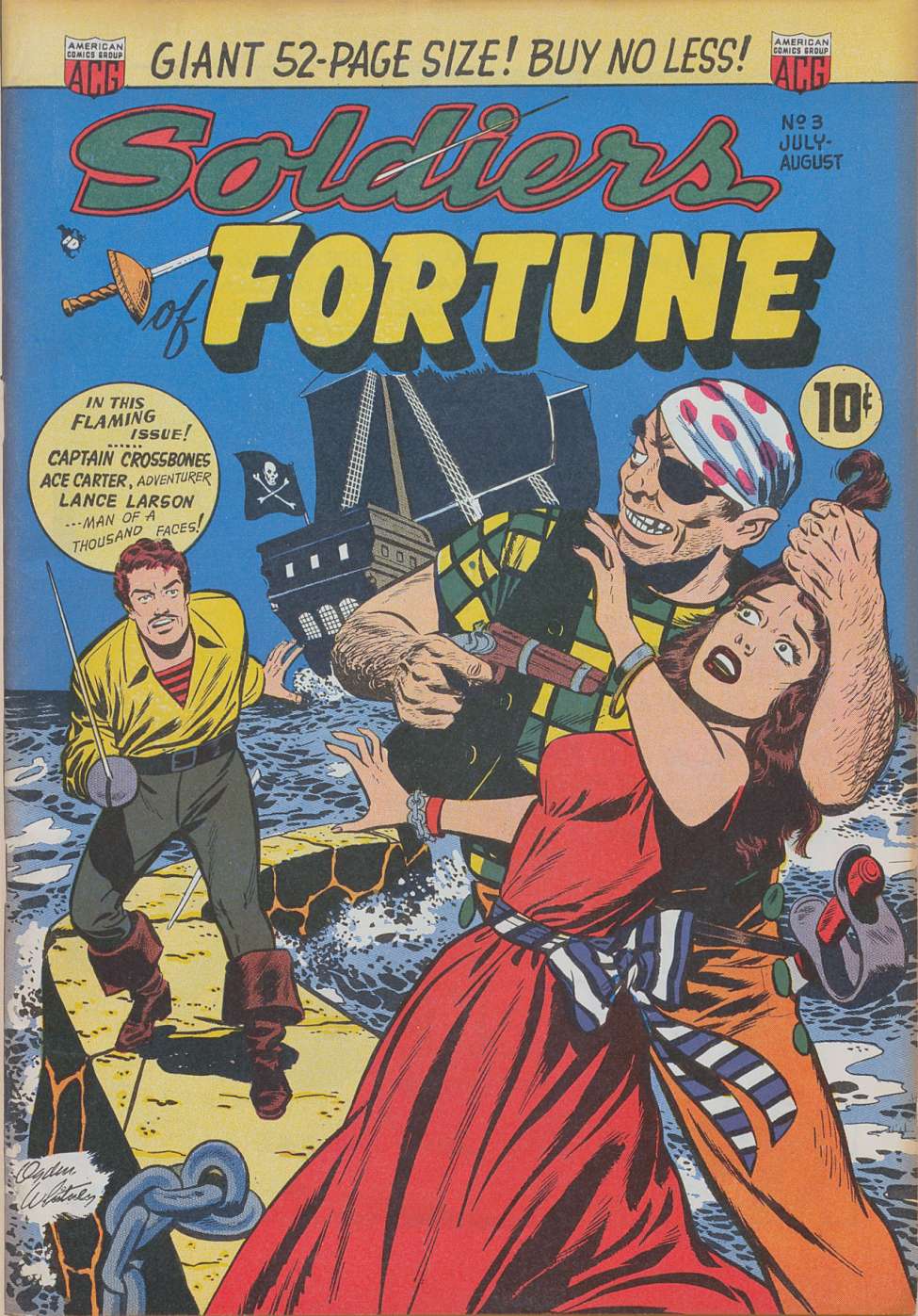 Comic Book Cover For Soldiers of Fortune 3