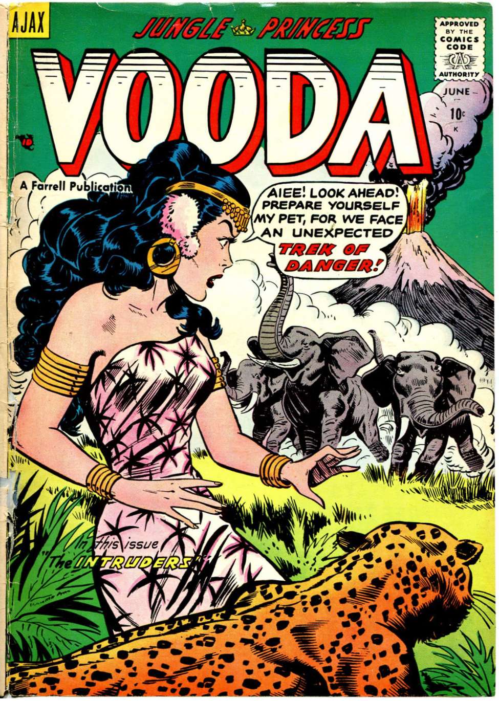 Comic Book Cover For Vooda 21