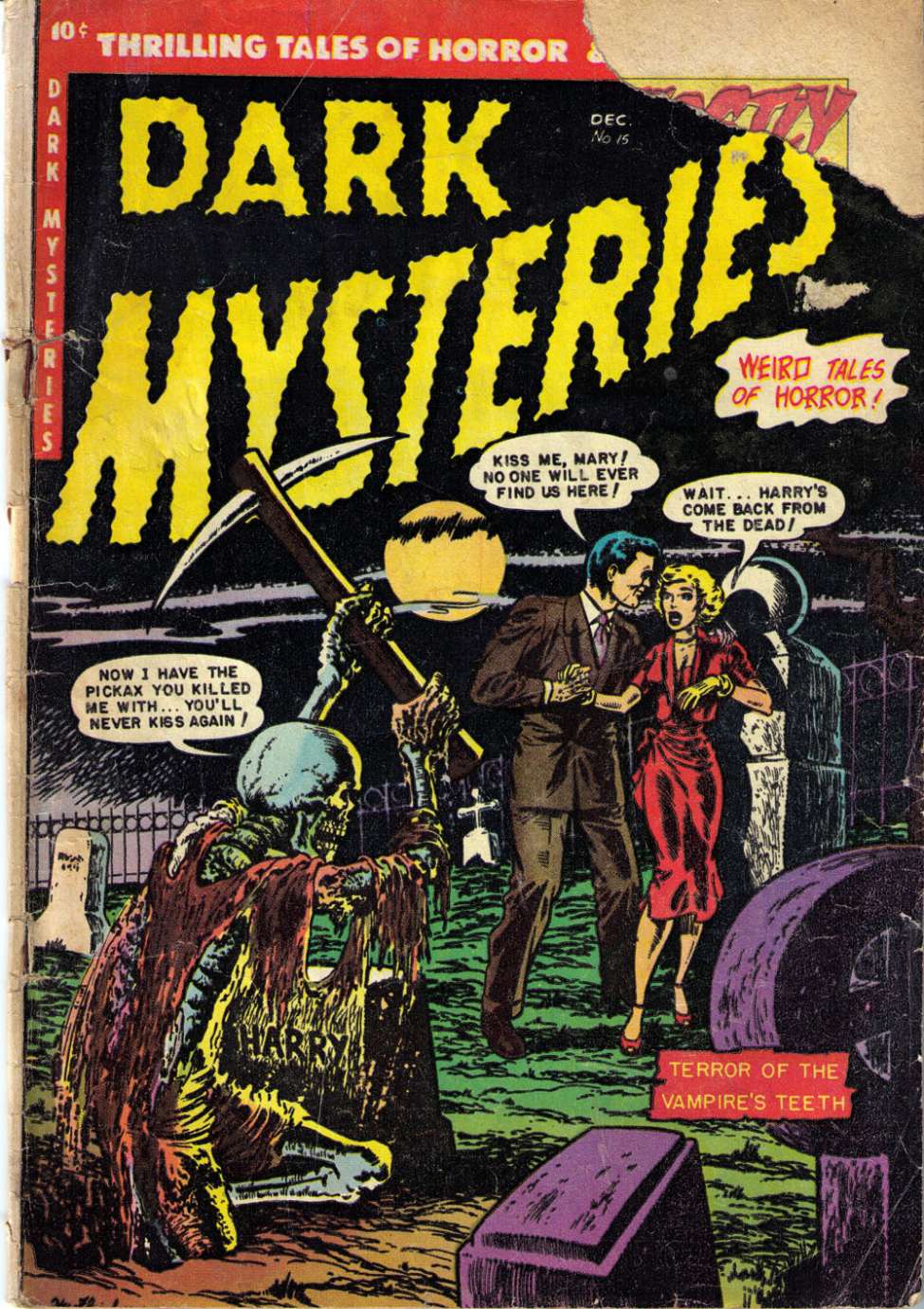 Book Cover For Dark Mysteries 15