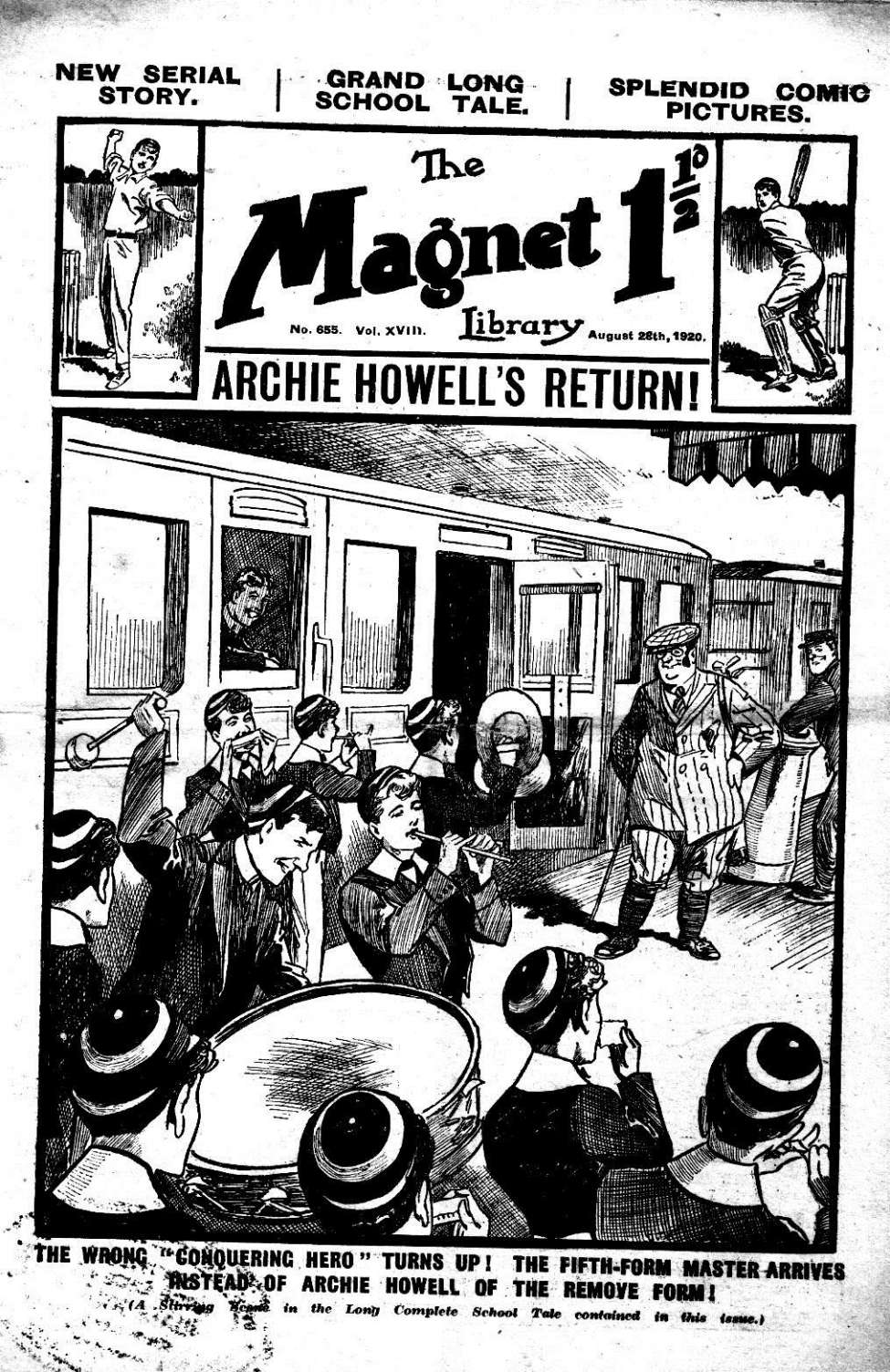 Book Cover For The Magnet 655 - Archie Howell's Return