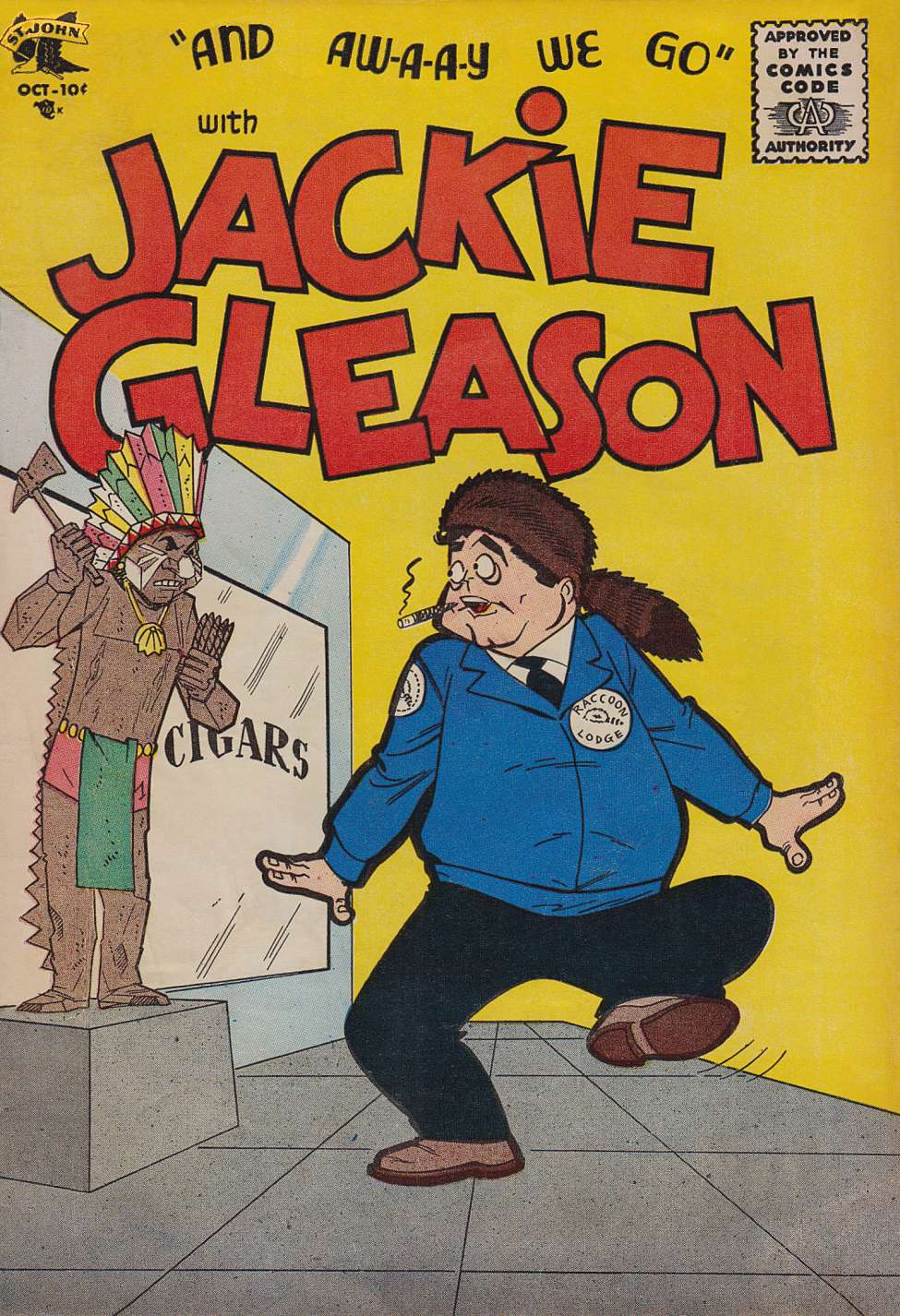 Comic Book Cover For Jackie Gleason 2