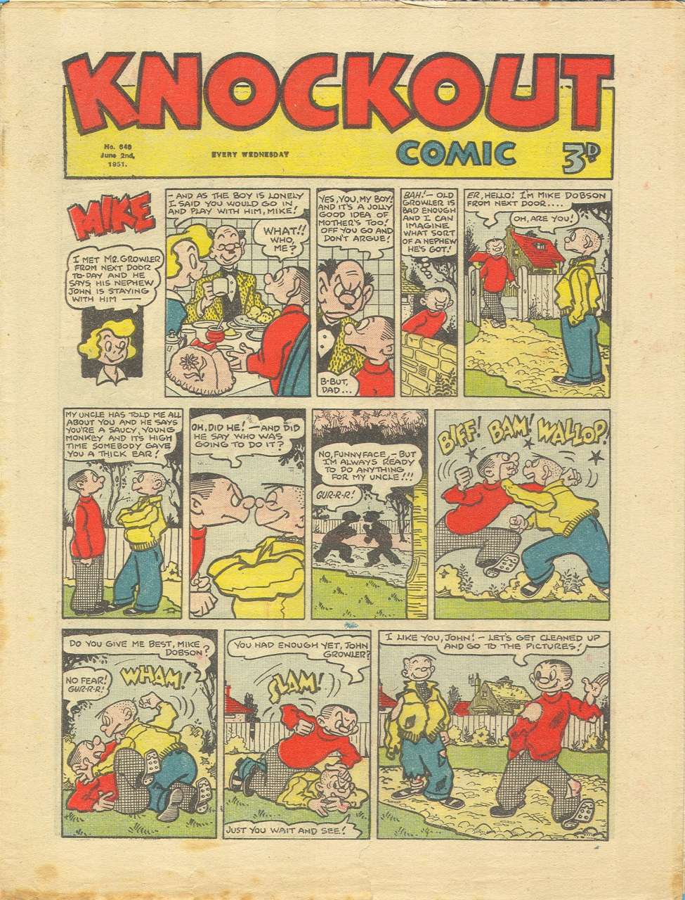 Comic Book Cover For Knockout 640