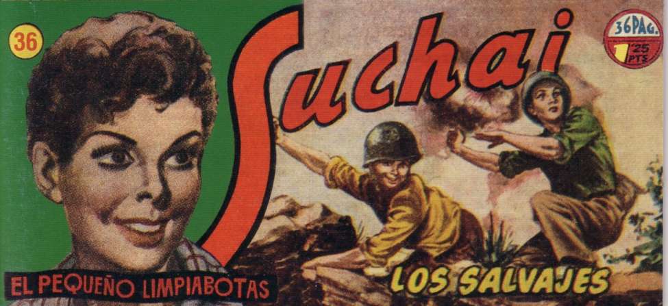 Book Cover For Suchai 36 - Los Salvajes