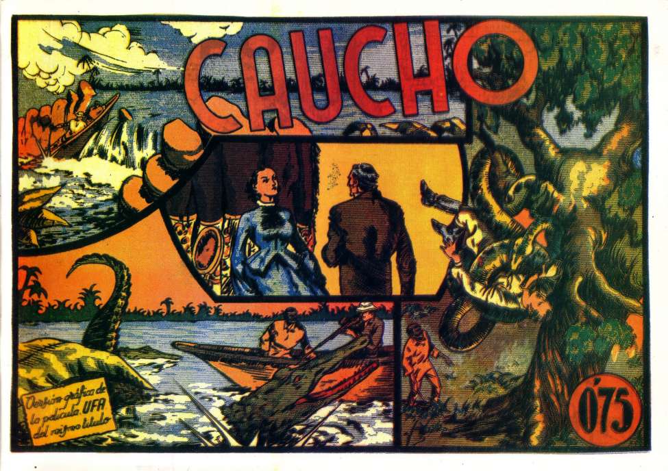 Comic Book Cover For Selección aventurera 21 - Caucho