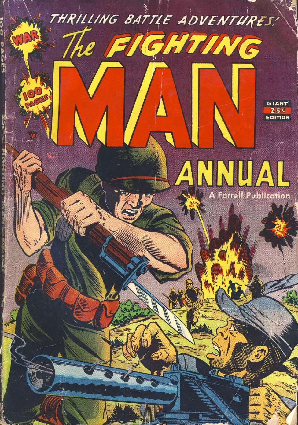 Comic Book Cover For Fighting Man Annual 1 pt1 - Version 1