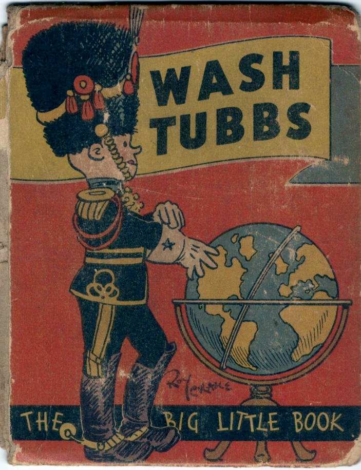Comic Book Cover For Wash Tubbs in Pandemonium