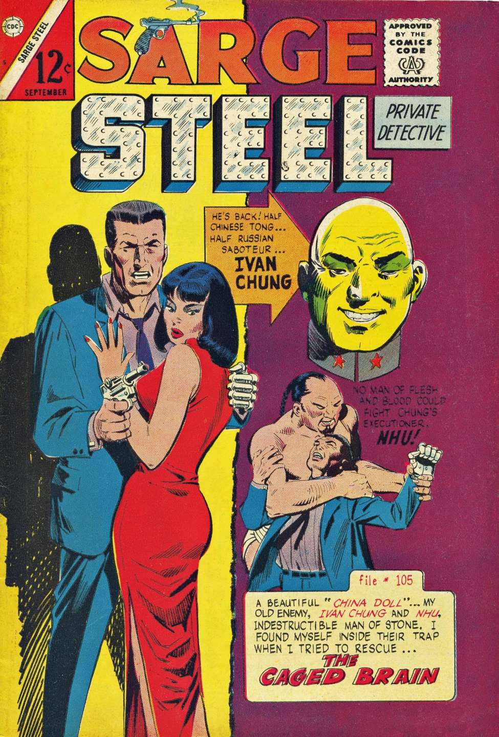 Comic Book Cover For Sarge Steel 5