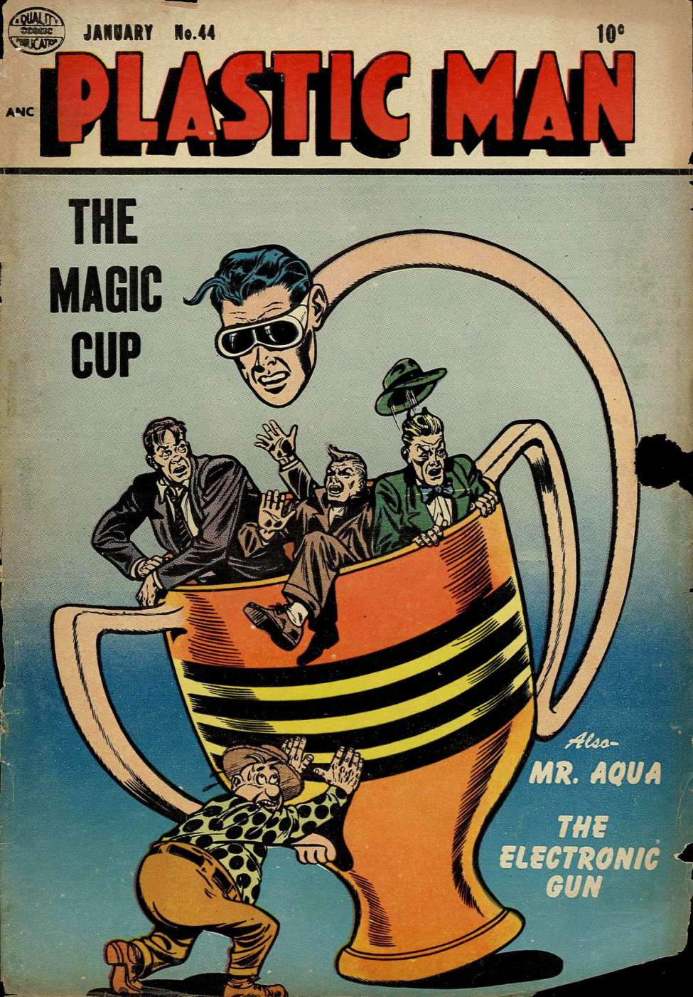 Comic Book Cover For Plastic Man 44