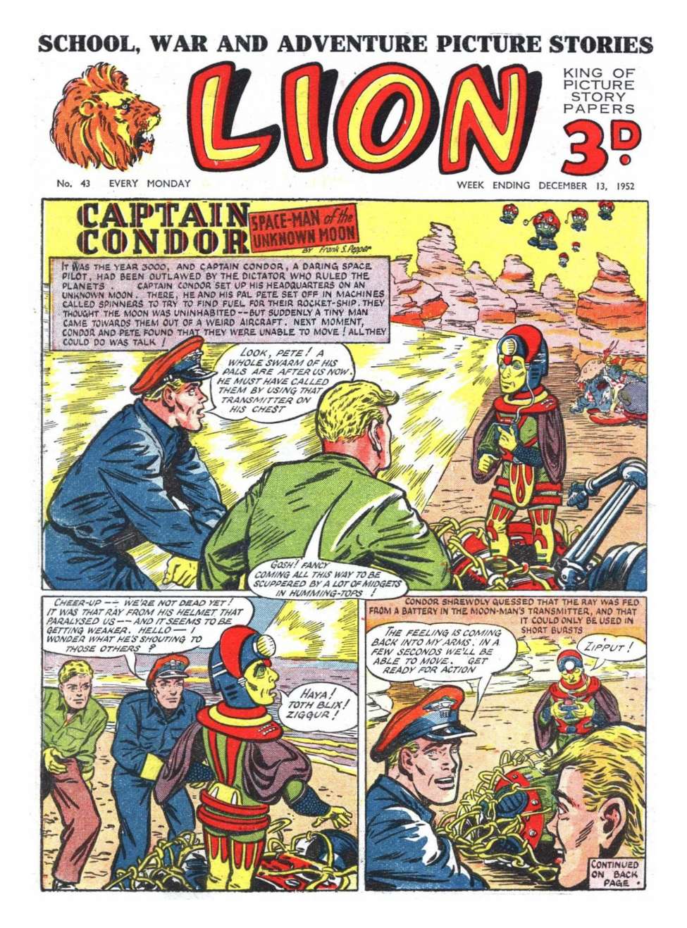 Comic Book Cover For Lion 43