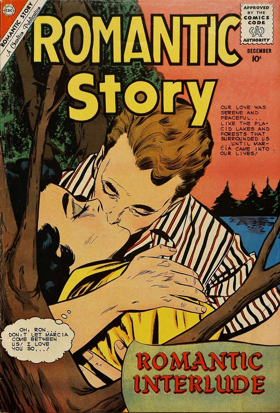 Comic Book Cover For Romantic Story 52