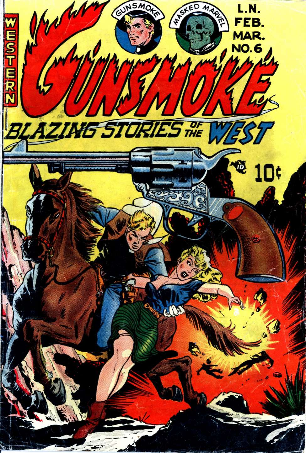 Comic Book Cover For Gunsmoke 6