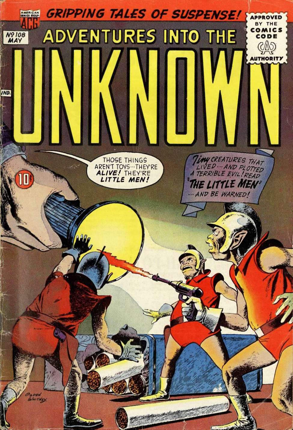 Book Cover For Adventures into the Unknown 108