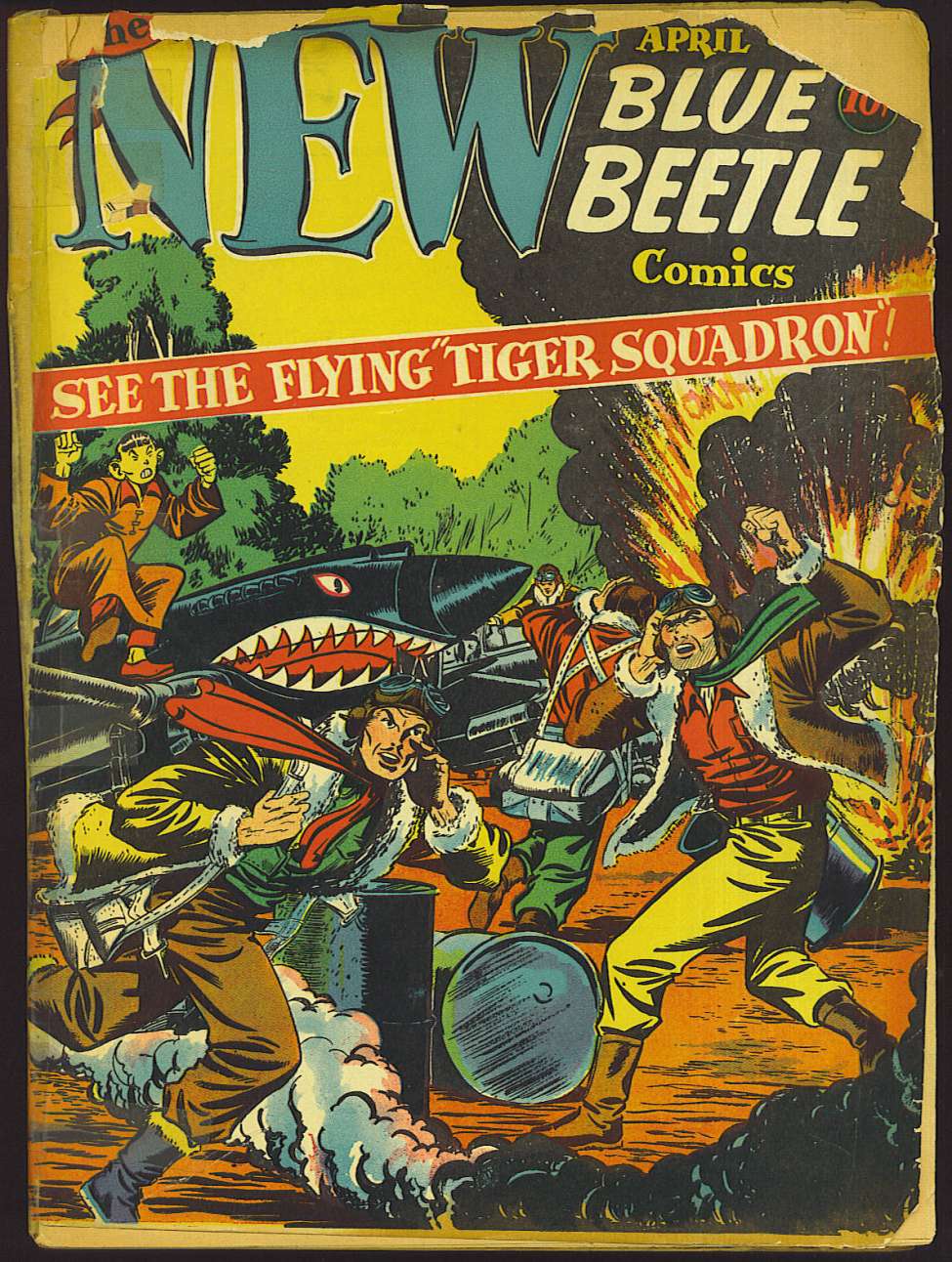 Comic Book Cover For Blue Beetle 20 - Version 1