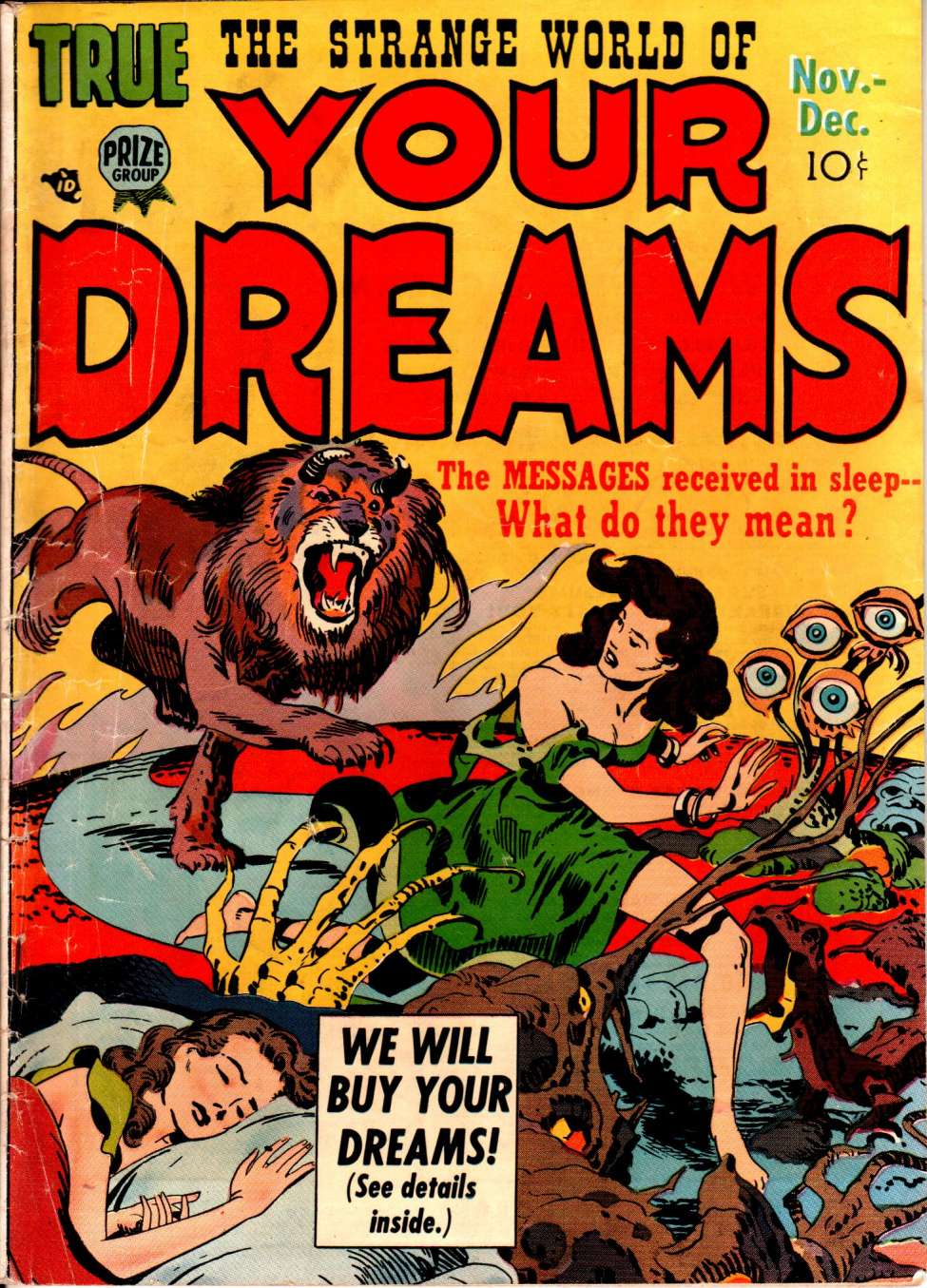 Comic Book Cover For Strange World of Your Dreams 3