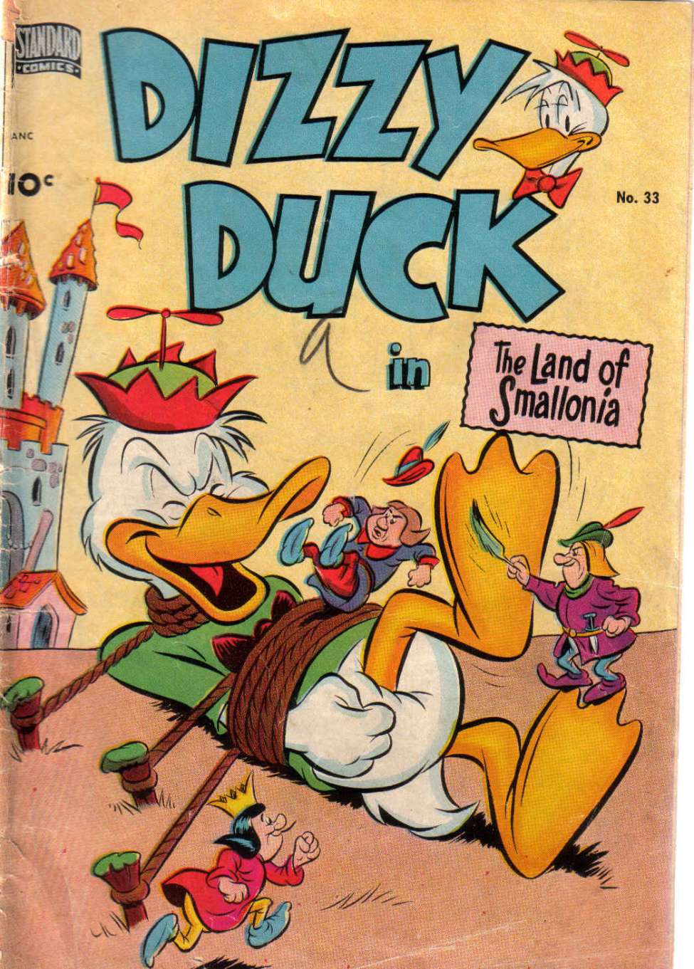 Book Cover For Dizzy Duck 33