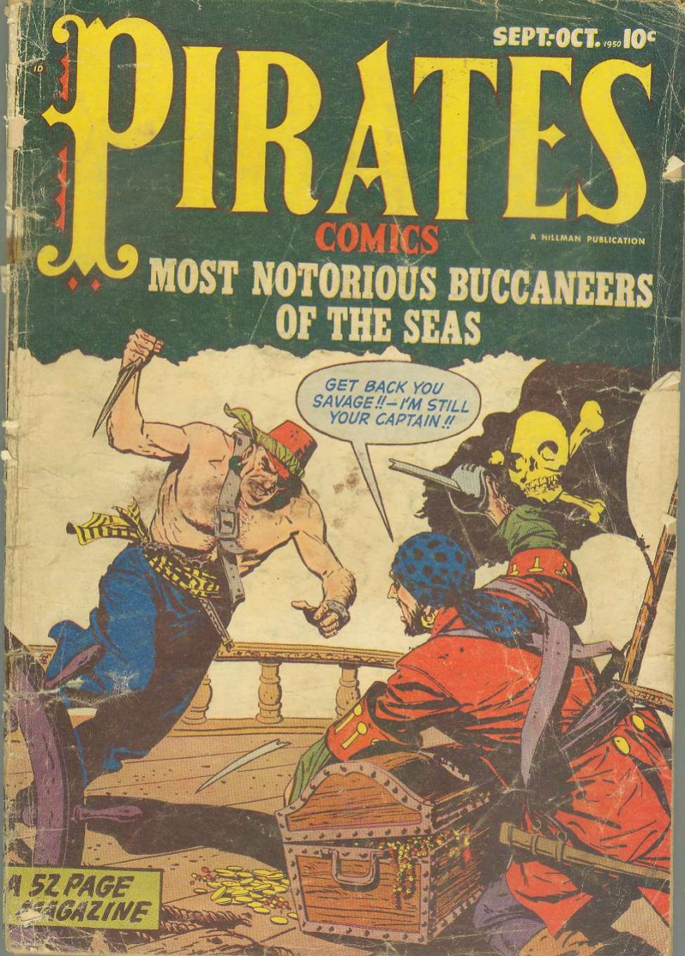 Book Cover For Pirates Comics 4