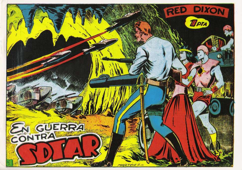 Comic Book Cover For Red Dixon 9 - En Guerra Contra Sotar