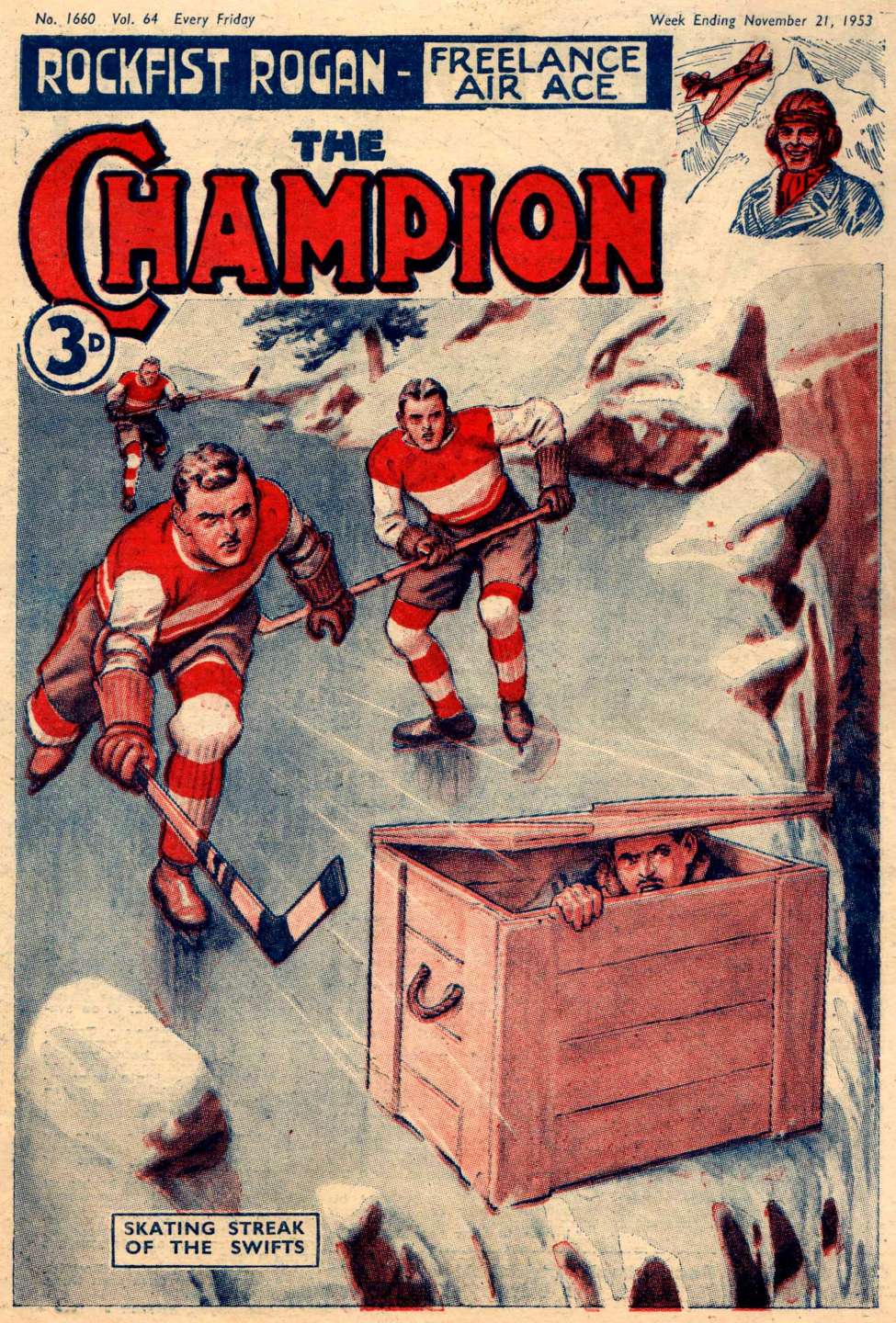 Comic Book Cover For The Champion 1660