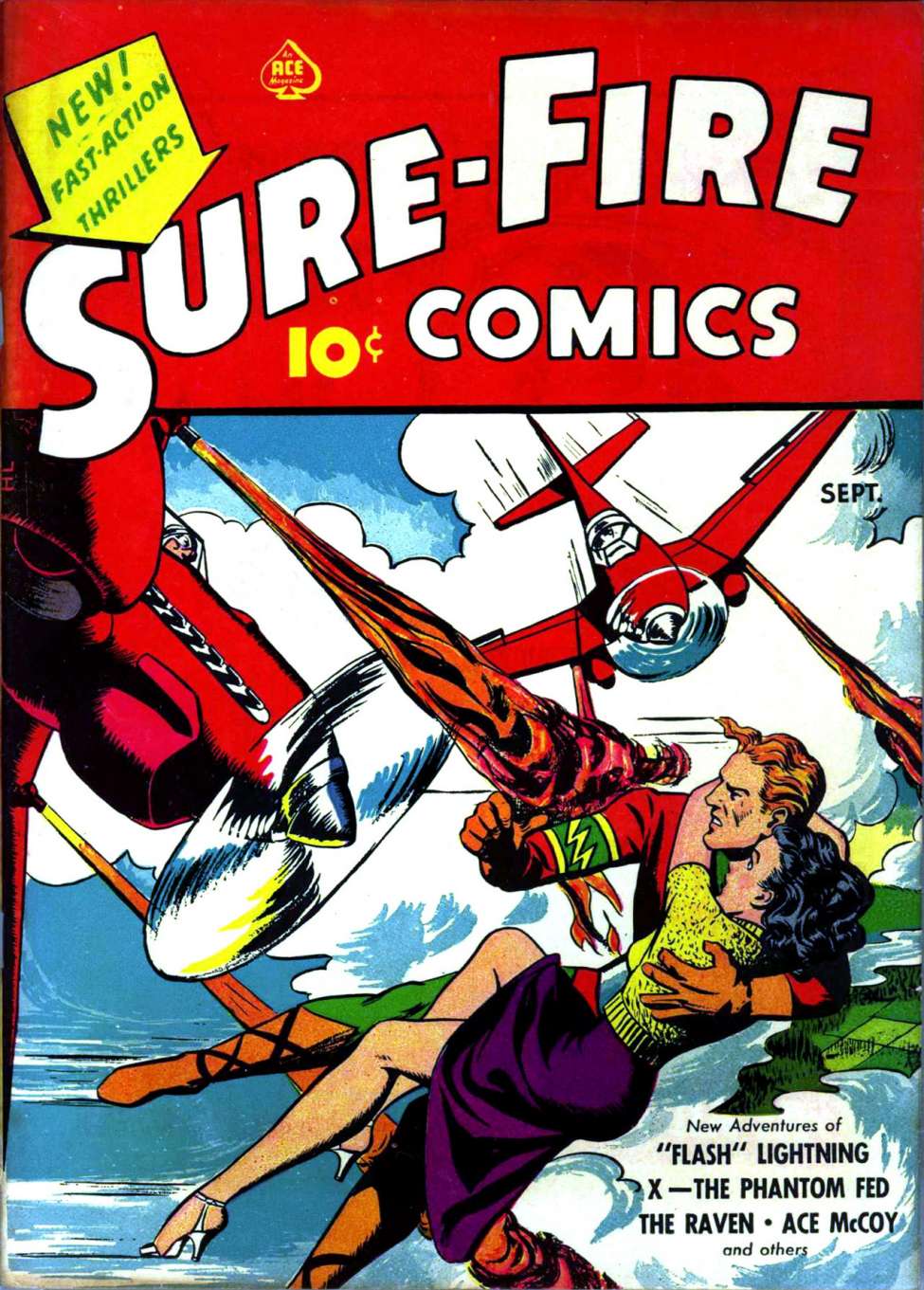 Comic Book Cover For Sure-Fire Comics 3a
