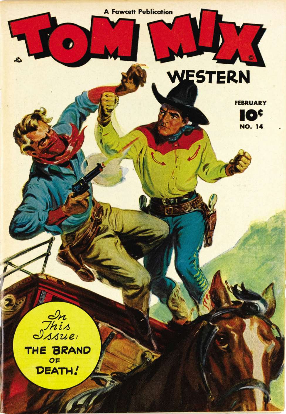 Book Cover For Tom Mix Western 14