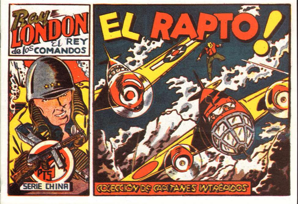 Comic Book Cover For Ray London 5 - El Rapto