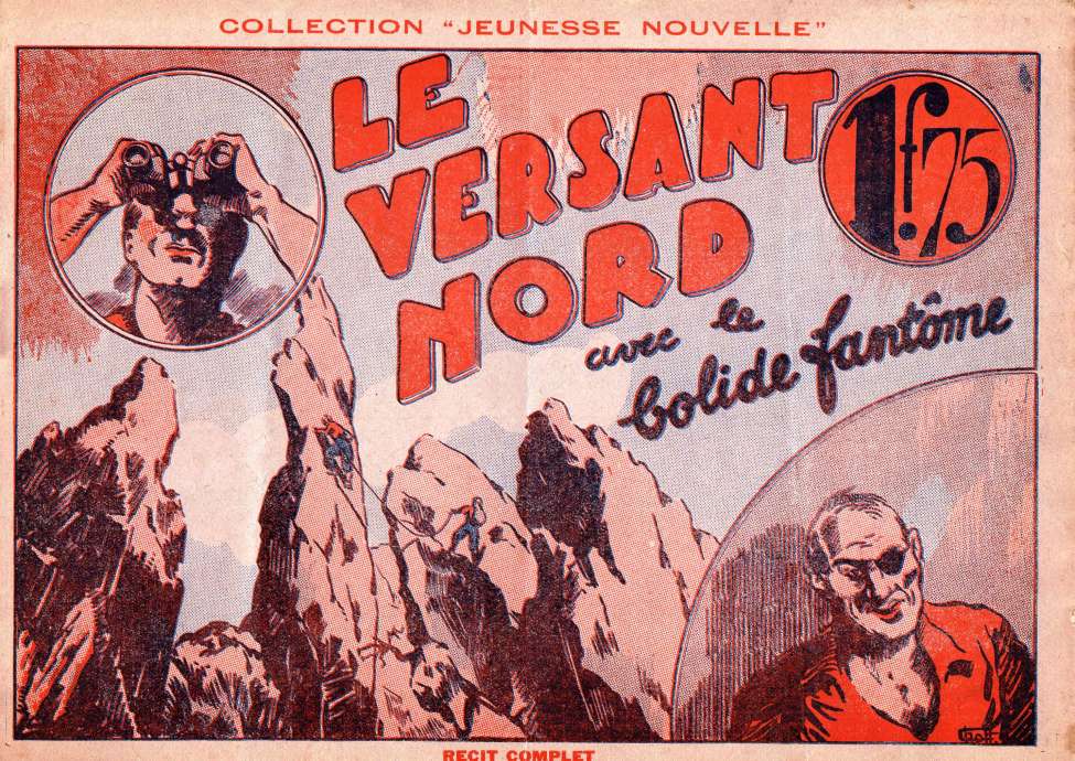 Comic Book Cover For Le Versant Nord avec Le Bolide Fantome