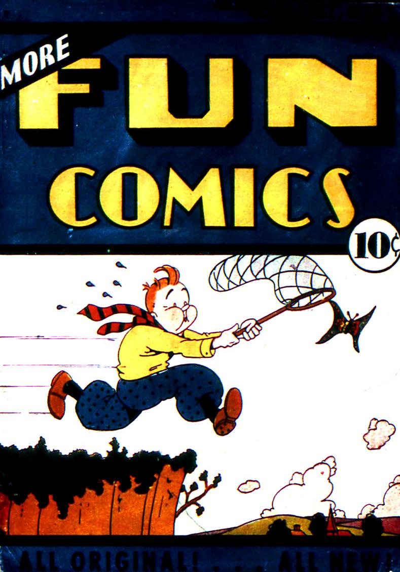 Book Cover For More Fun Comics 12
