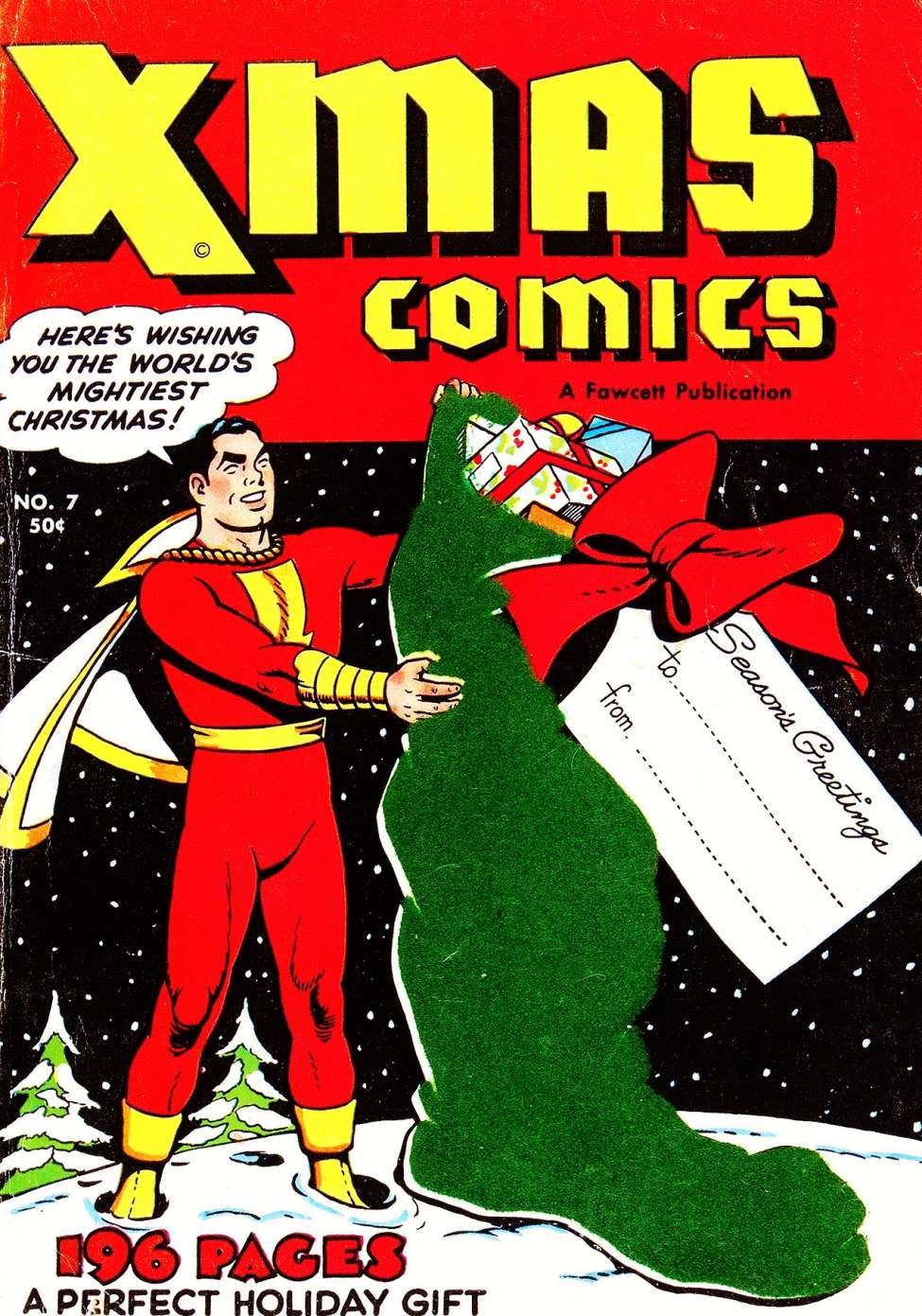Book Cover For Xmas Comics 7