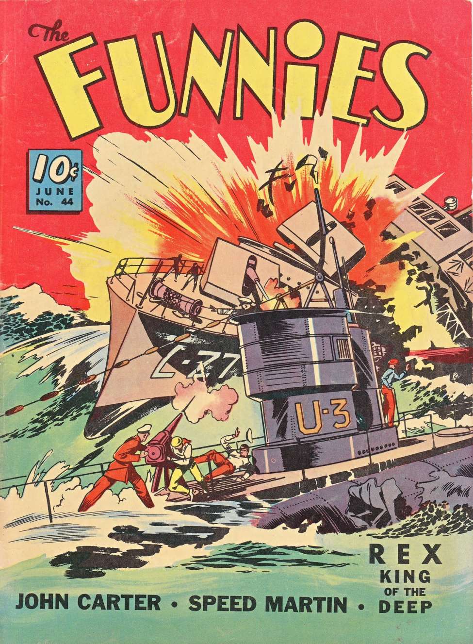 Book Cover For The Funnies 44