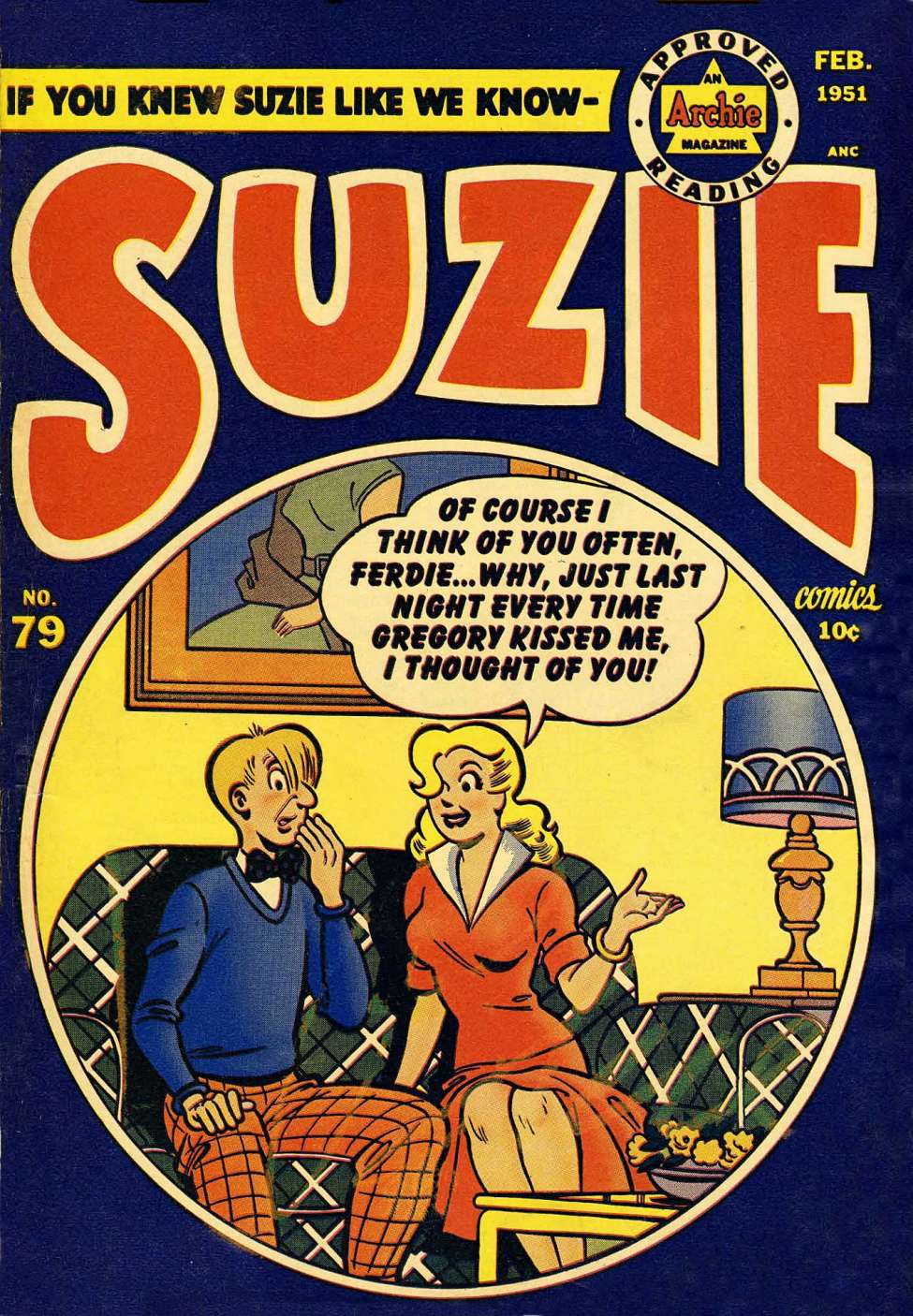Book Cover For Suzie Comics 79