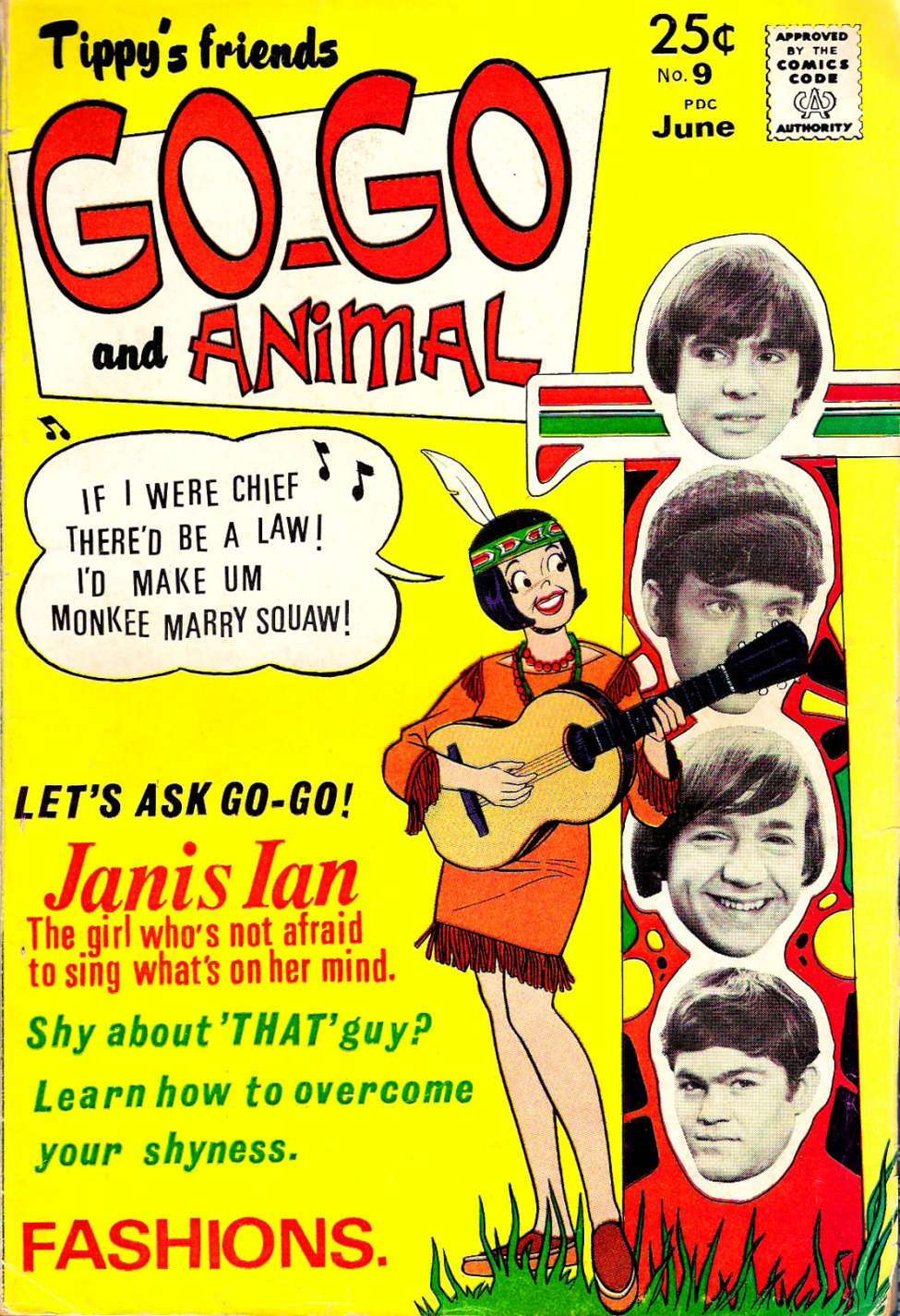 Comic Book Cover For Tippy's Friends Go-Go and Animal 9 (inc)