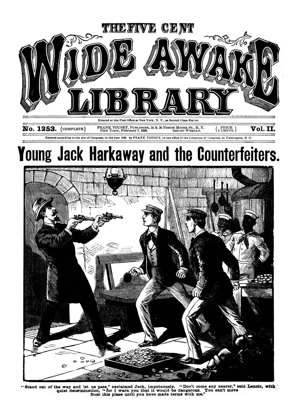 Book Cover For Five Cent Wide Awake Library v2 1253