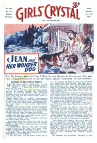 Large Thumbnail For Girls' Crystal 533 - Jean And Her Wonder Dog