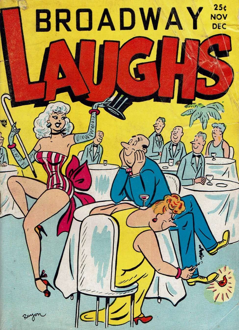Book Cover For Broadway Laughs v11 4