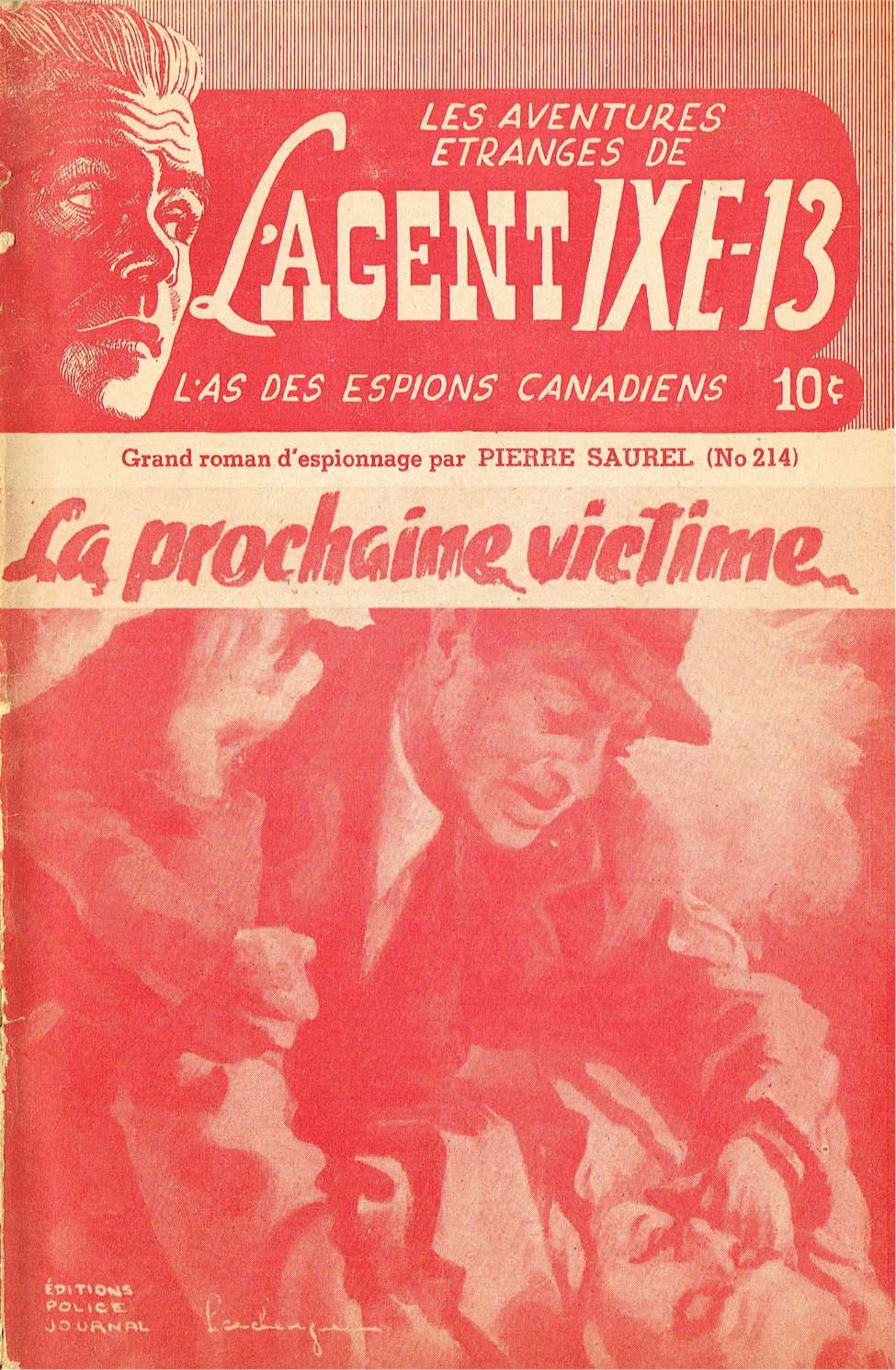 Book Cover For L'Agent IXE-13 v2 214 - La prochaine victime