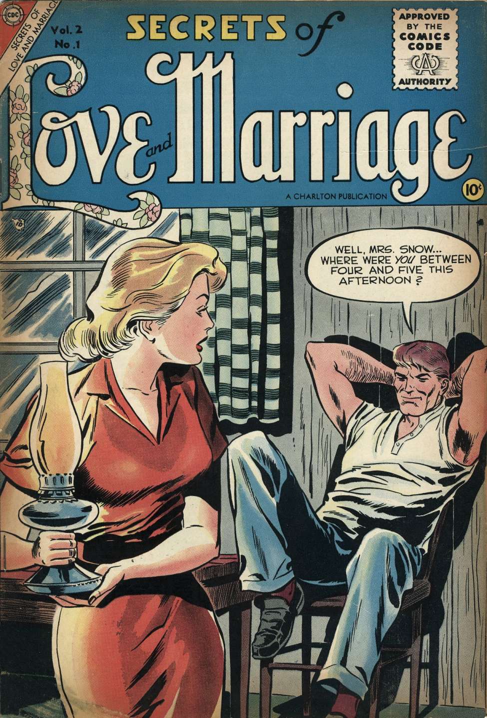 Comic Book Cover For Secrets of Love and Marriage 1