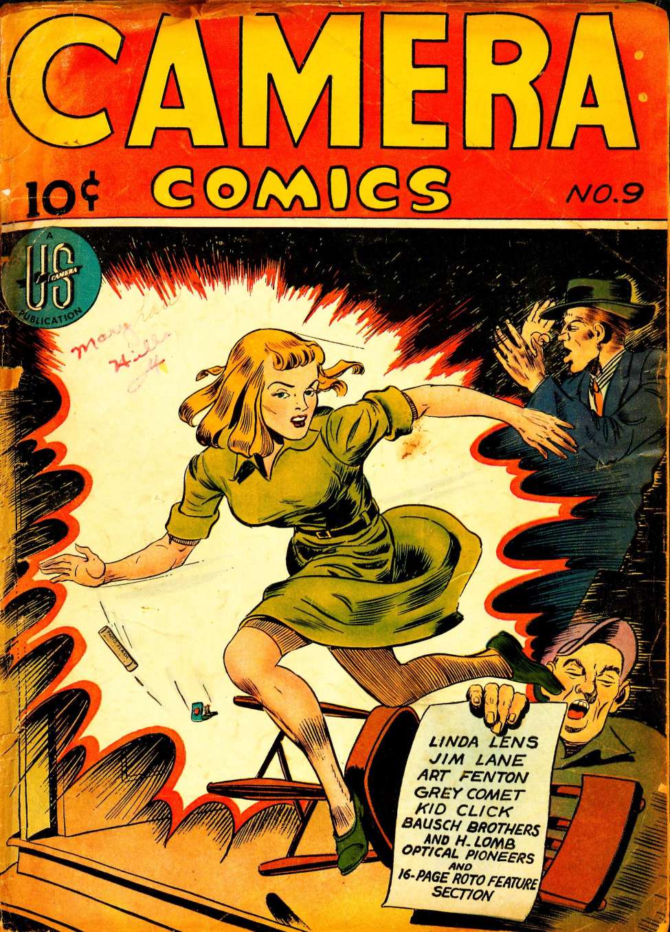 Book Cover For Camera Comics 9 - Version 1