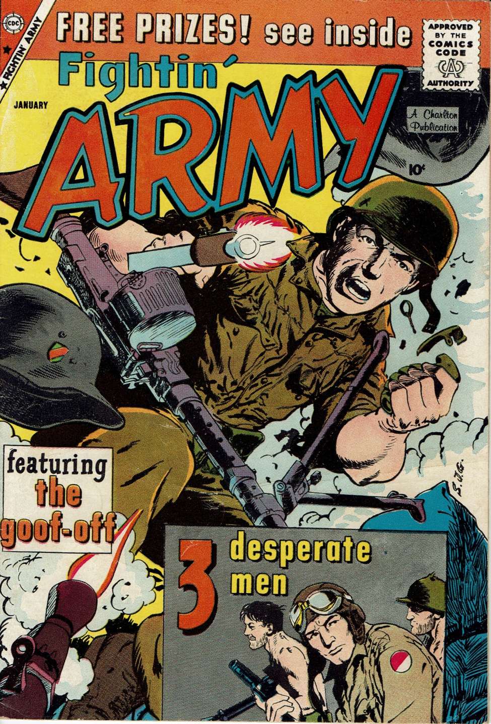 Book Cover For Fightin' Army 33